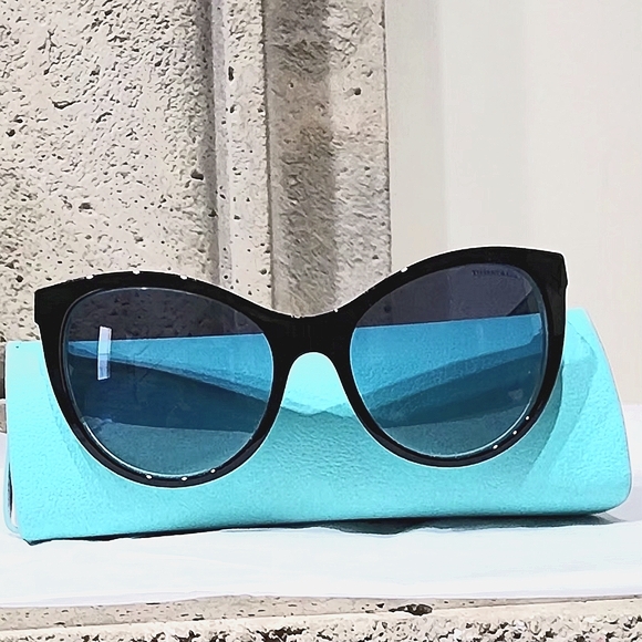Tiffany & Co. Cat Eye Sunglasses (TF 4159 82749S) - Picture 9 of 15